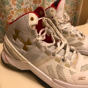 Under Armour speed form sneakers.